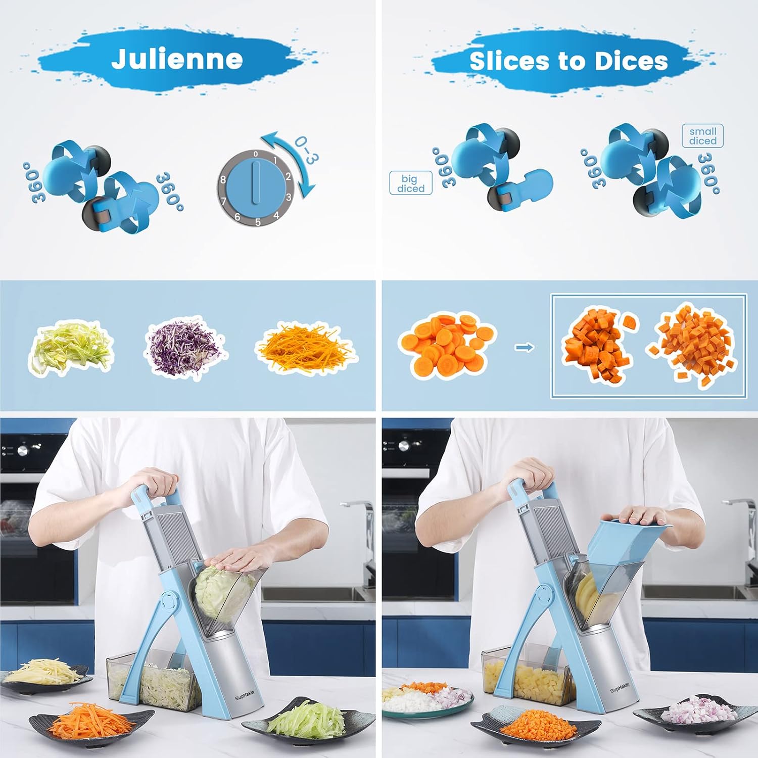 coupe légume multifonction