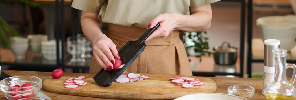 comment utiliser une mandoline multifonction