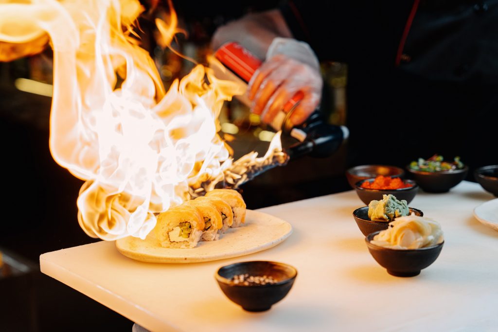 un restaurant de cuisine japonaise