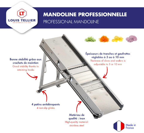 Mandoline Professionnelle